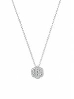 Collar Davite & Delucchi Mujer in Oro blanco Diamante CLN011517